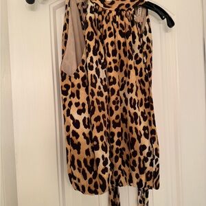 Alice + Olivia Leopard Print Camisole